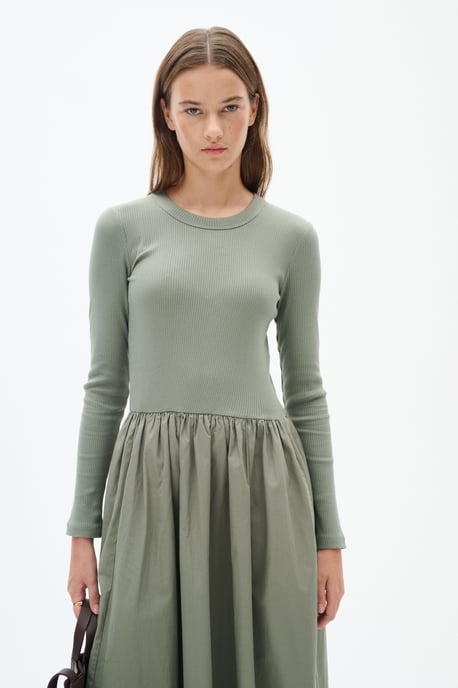 Dress Slim fit Agave Green - Image 5