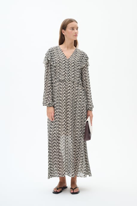 Dress Feminine Silhouette Neutral Diffused Wall - Image 2