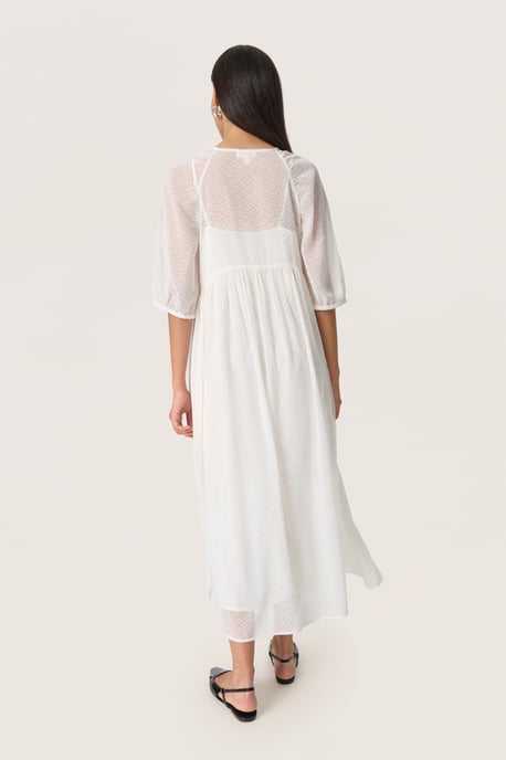 Dress Feminine Silhouette Whisper White - Image 2