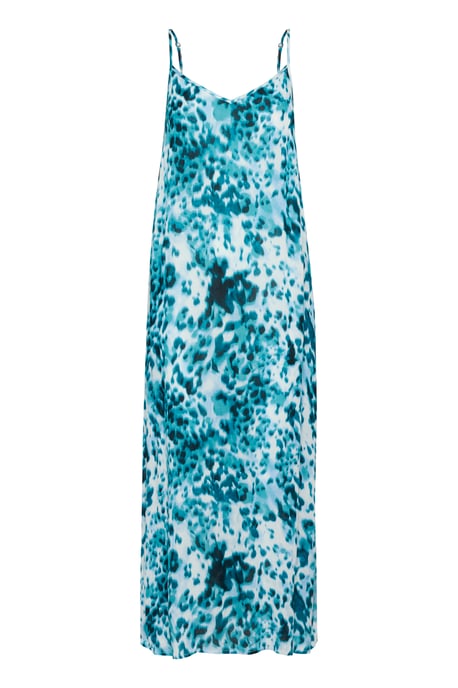 Dress Regular fit Teal Leopard Print - Image 4