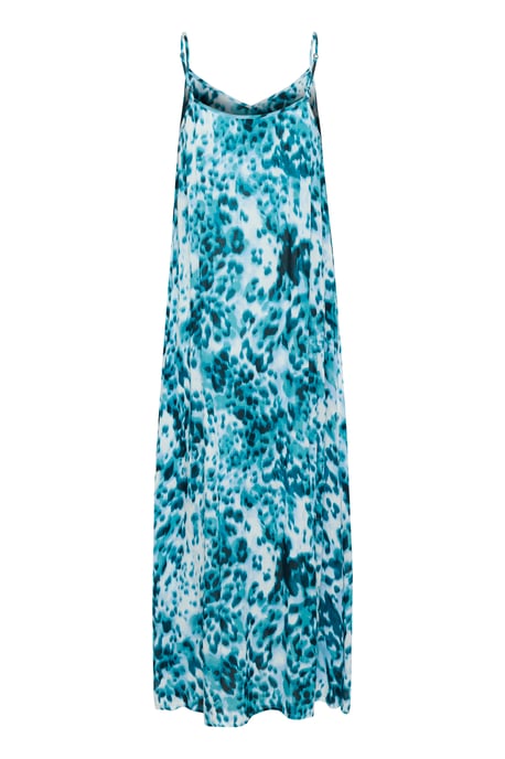 Dress Regular fit Teal Leopard Print - Image 5