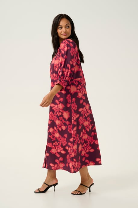 Dress Regular fit Red Tone Graphic Print - Image 2