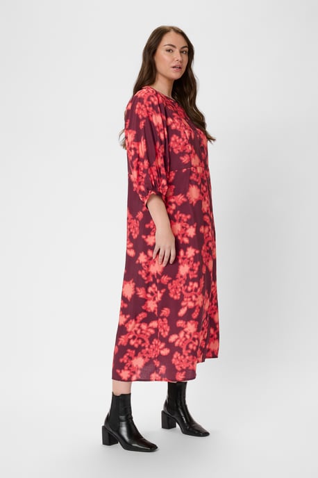 Dress Regular fit Red Tone Graphic Print - Image 4