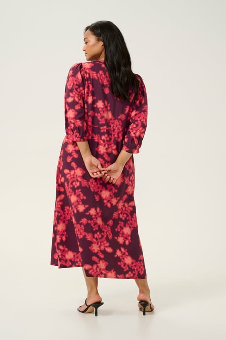 Dress Regular fit Red Tone Graphic Print - Image 5