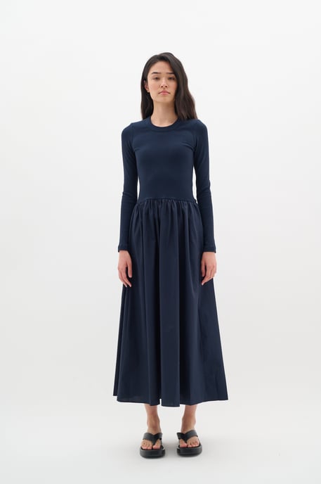 Dress Slim fit Marine Blue - Image 3