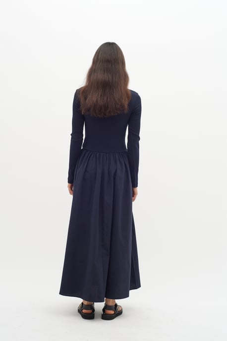 Dress Slim fit Marine Blue - Image 4
