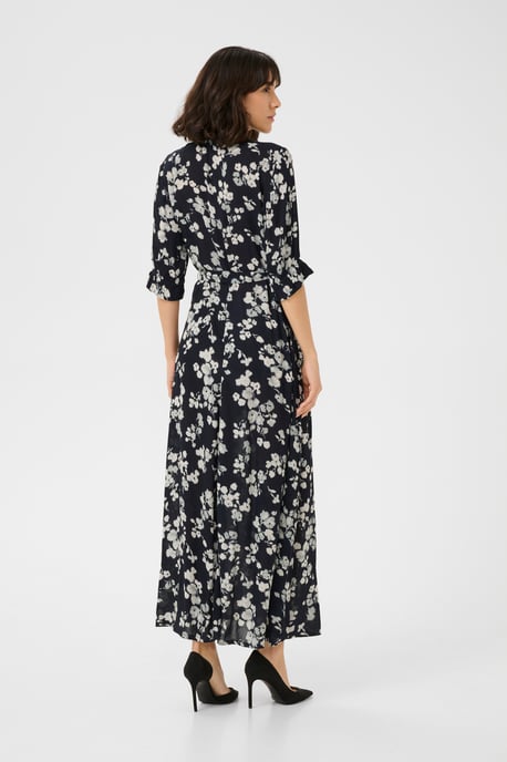 Jurk Regular fit Marine Flower dark blue - Image 3