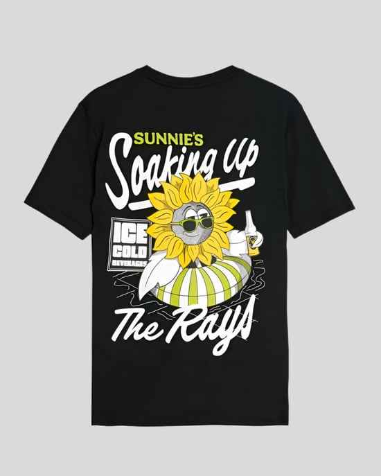 Lyle & Scott Zonnebrillen Pool Bar Grafisch T-Shirt - Zwart - Image 6