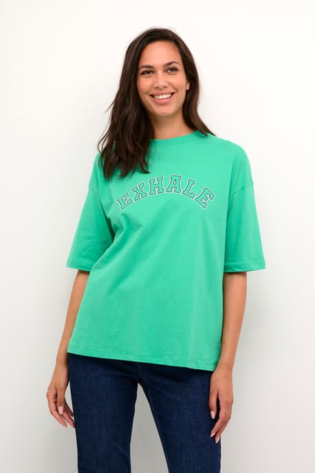 T-shirt Boxy fit Gumdrop green W. Statement - Image 2