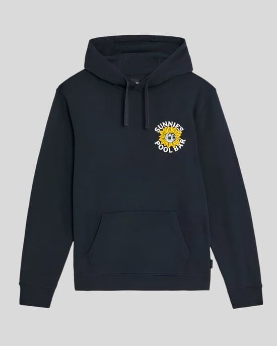 Lyle & Scott Solglasögon Pool Bar Grafisk Huvtröja - Mörk Marinblå - Image 4