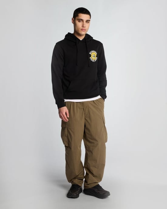 Lyle & Scott Zonnebrillen Pool Bar Graphic Pullover Hoodie - Zwart - Image 3