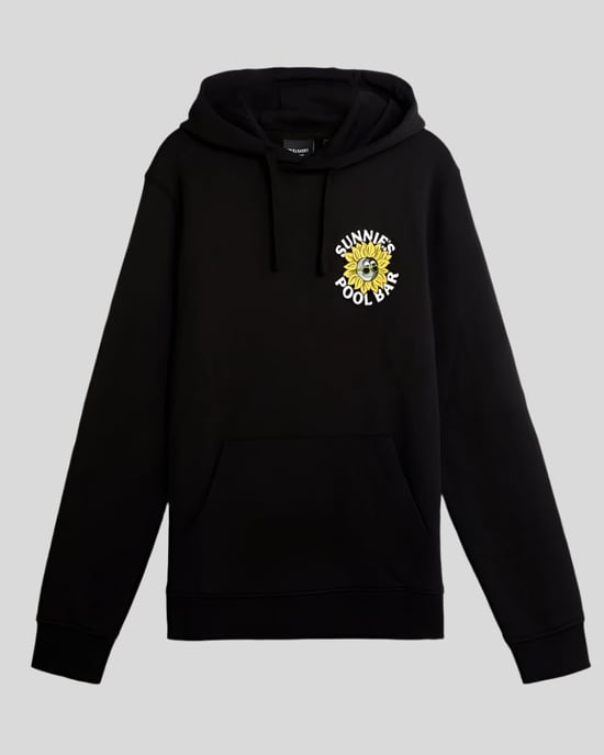 Lyle & Scott Zonnebrillen Pool Bar Graphic Pullover Hoodie - Zwart - Image 5