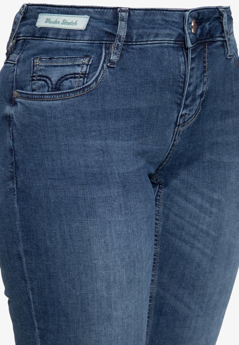 Amor, Truth & Trust Damen 5-Pocket Jeans Stella stone - Image 4