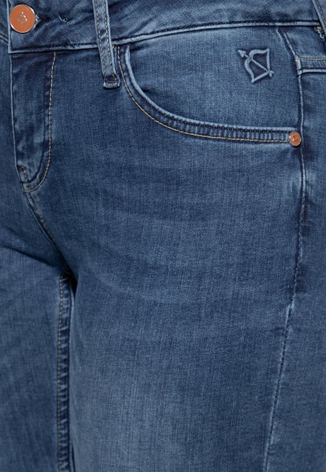 Amor, Truth & Trust Damen 5-Pocket Jeans Stella stone - Image 5