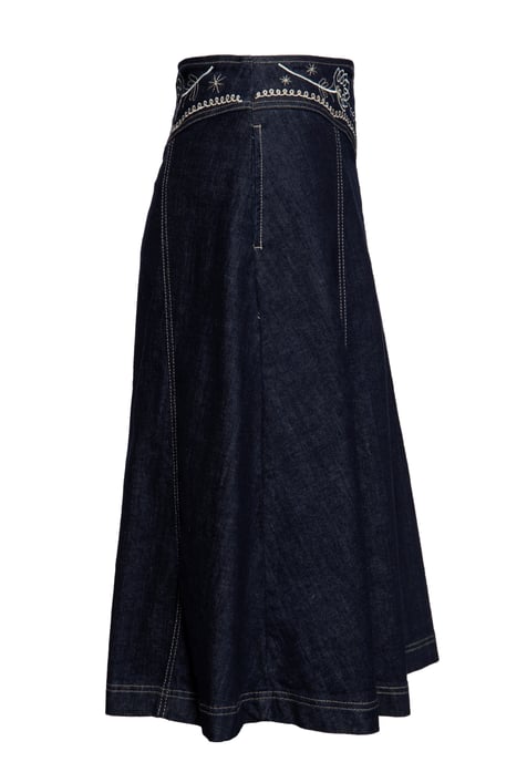 Queen Kerosin Damen Western Swingrock Denim - Image 2