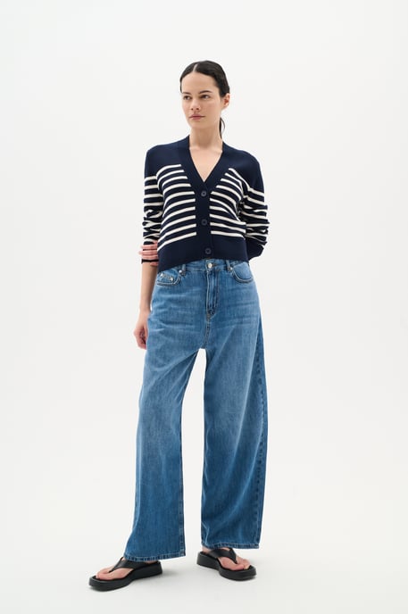 Jeans Boyfriend fit Washed Denim - Image 2