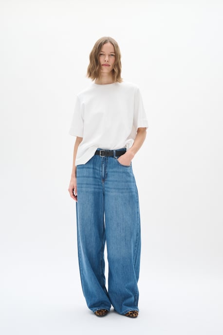 Jeans Boyfriend fit Washed Denim - Image 4