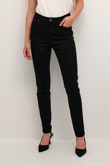 Jeans Skinny fit Washed Black Denim - Image 2