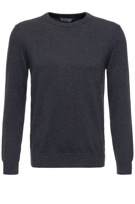 Way of Glory Herren WAY OF GLORY Herren Pullover mit Rundhals-Ausschnitt anthrazit - Image 3
