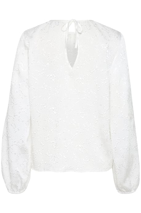 Blouse with long sleeve Regular fit Chalk CC - Image 5