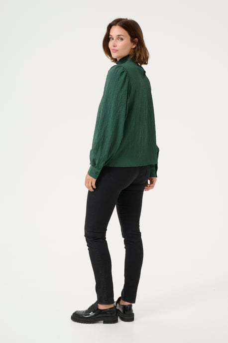Blouse with long sleeve Regular fit Garden Topiary - Image 2