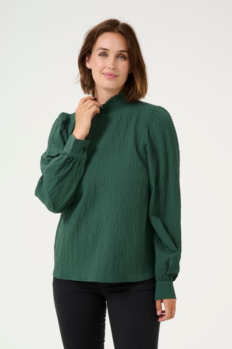 Blouse with long sleeve Regular fit Garden Topiary - Image 3