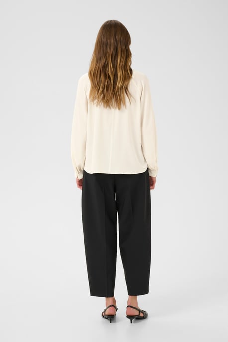 Blouse with long sleeve Regular fit Whisper White - Image 2
