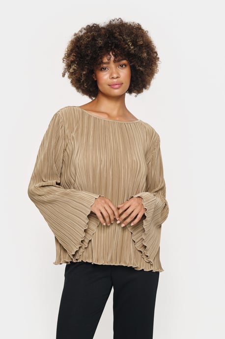 Blouse with long sleeve Regular fit Dune - Image 2