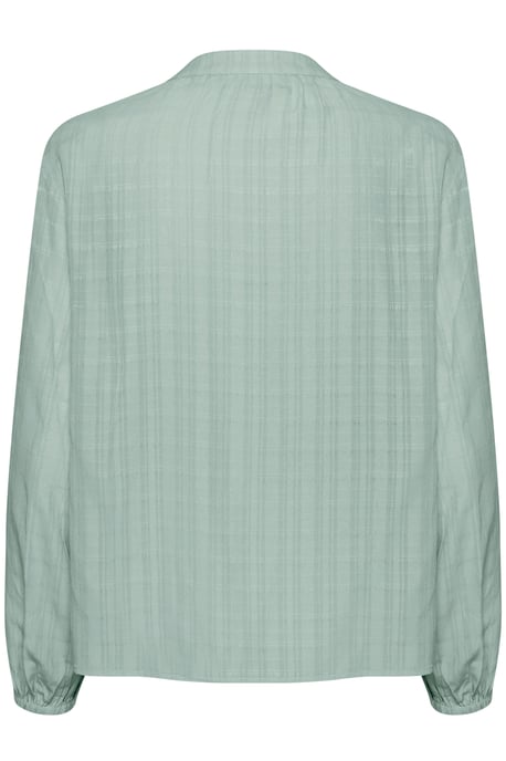 Blouse with long sleeve A-shape BalsamGreen C. - Image 5