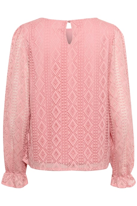 Blouse with long sleeve Regular fit Blush - Image 5