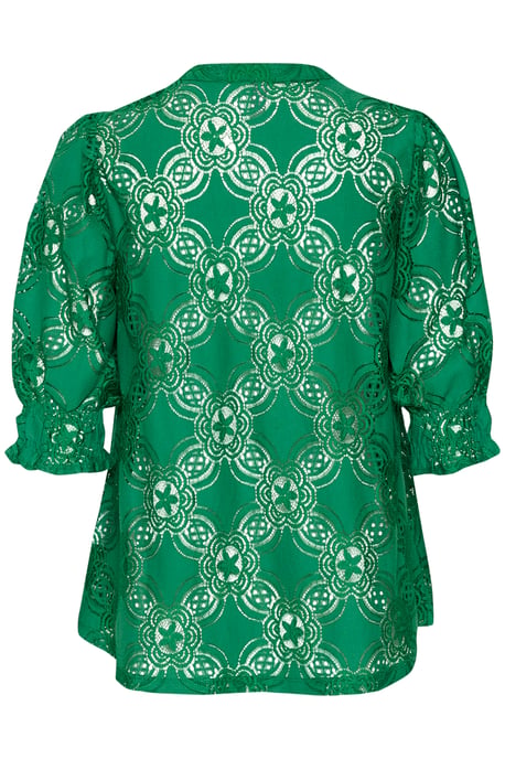 Blouse with long sleeve Relaxed fit Jolly Green - Image 5