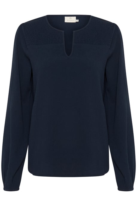 Blouse with long sleeve Regular fit Midnight Marine - Image 4