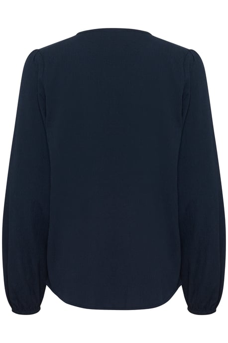 Blouse with long sleeve Regular fit Midnight Marine - Image 5