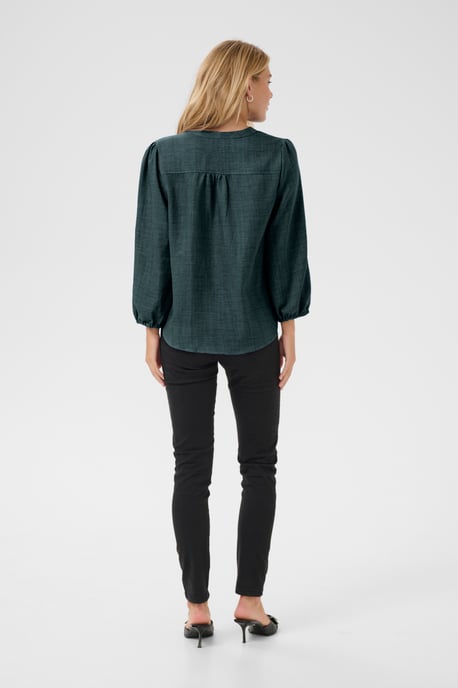 Blouse met lange mouwen Regular fit Ponderosa Pine CC green - Image 2