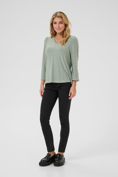 Blouse with long sleeve Regular fit Lily Pad CC - Image 1