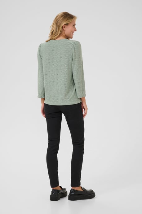 Blouse with long sleeve Regular fit Lily Pad CC - Image 2