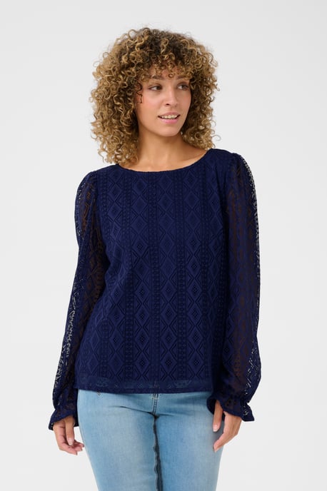 Blouse with long sleeve Regular fit Ocean Cavern - Image 3