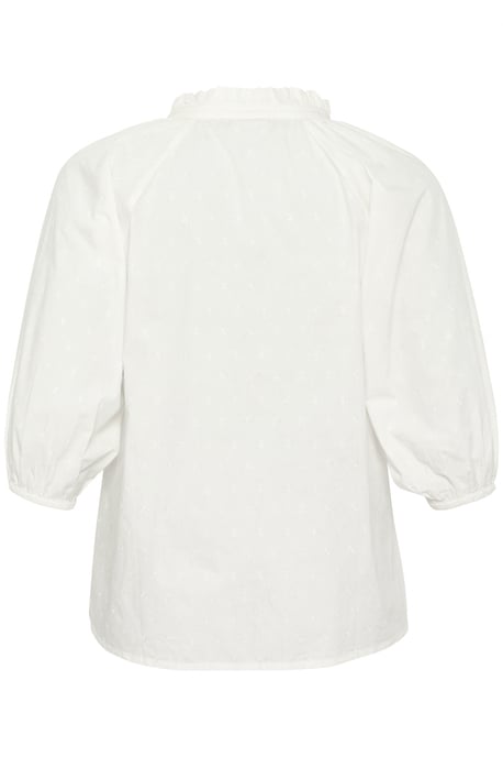 Blouse with long sleeve Regular fit Chalk Flower Embroidery - Image 5