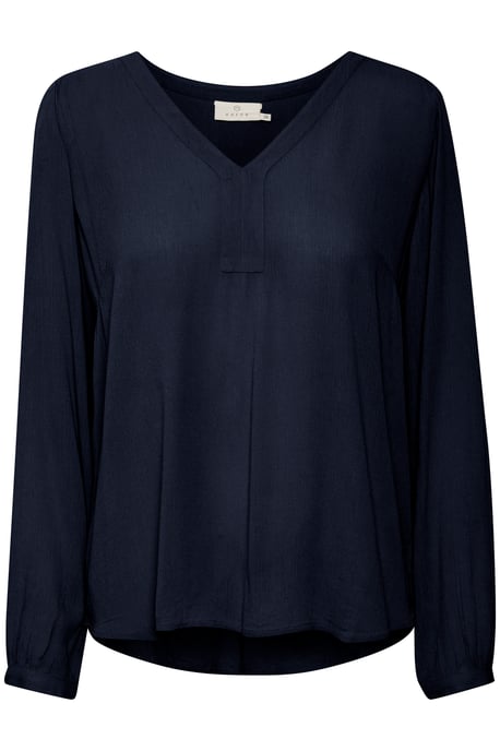 Blouse with long sleeve Regular fit Midnight Marine - Image 4