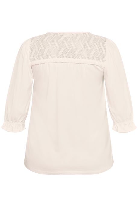 Blouse with long sleeve Regular fit Chalk - Image 5