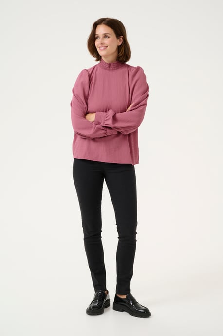 Blouse met lange mouwen Regular fit Mesa Rose - Image 1