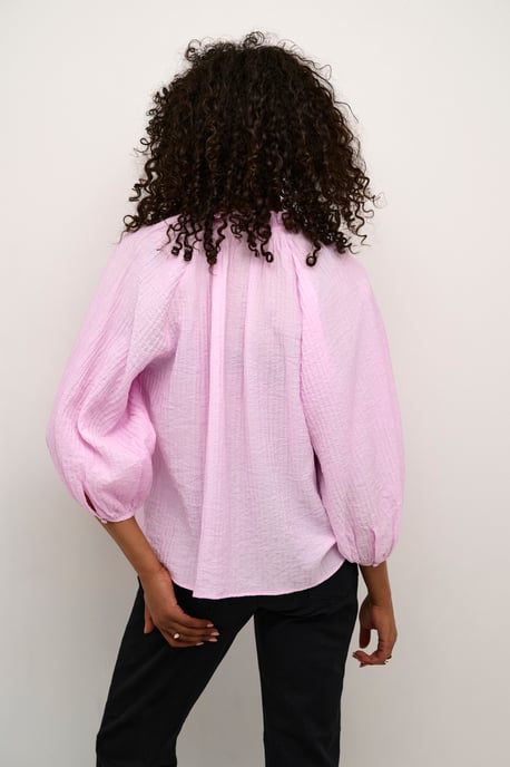 Blouse met lange mouwen Loose fit Lilac Snow purple - Image 3