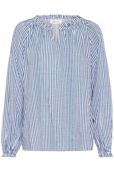 Blouse with long sleeve Regular fit Blue Milkboy - Image 4