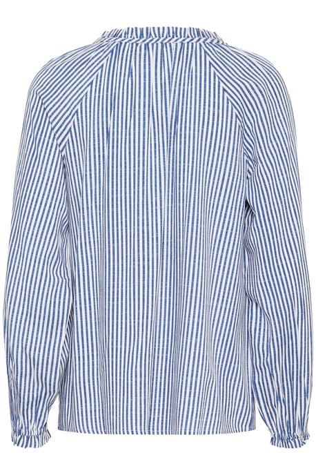 Blouse with long sleeve Regular fit Blue Milkboy - Image 5