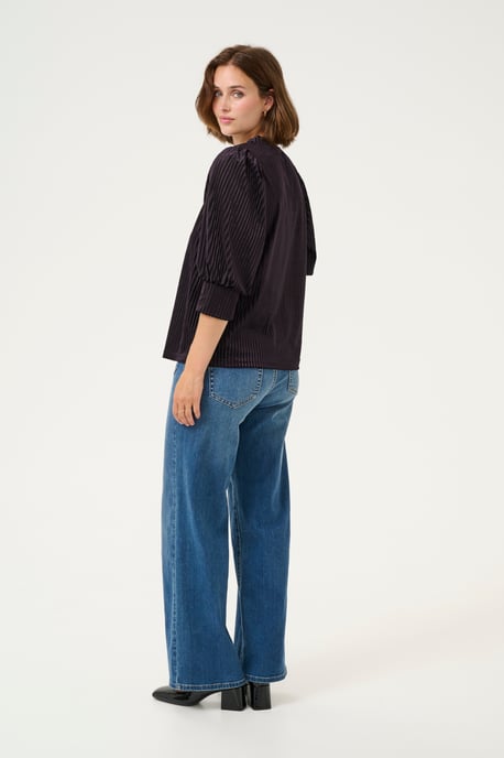 Blouse with long sleeve Loose fit Dawn Purple CC. - Image 2