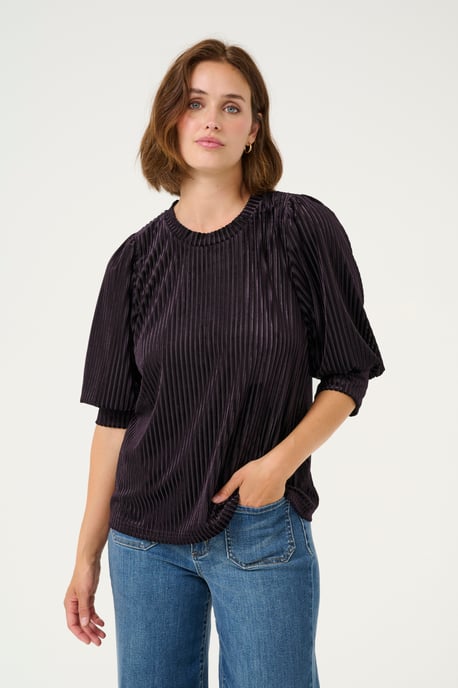 Blouse with long sleeve Loose fit Dawn Purple CC. - Image 3