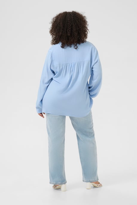 Blouse with long sleeve Regular fit Moonstruck / Black Stripe - Image 5