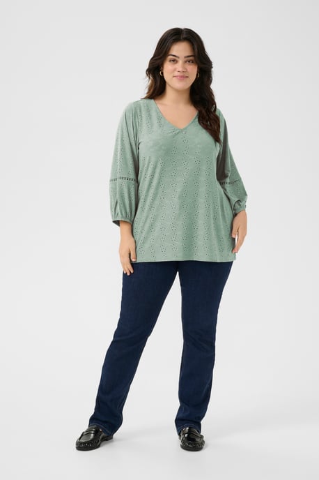 Blouse with long sleeve Regular fit Green Bay CC. - Image 1
