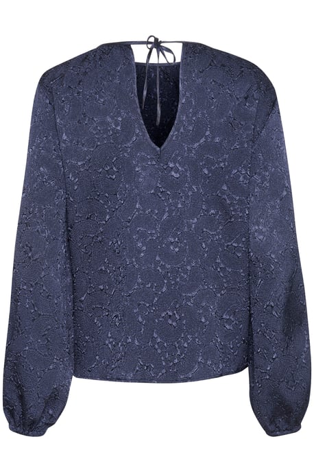 Blouse with long sleeve Regular fit Midnight Marine CC - Image 5