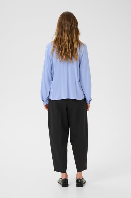 Blouse with long sleeve Regular fit Cornflower - Image 2